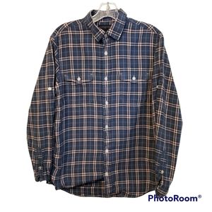 Banana Republic Plaid Long Sleeve Button Down